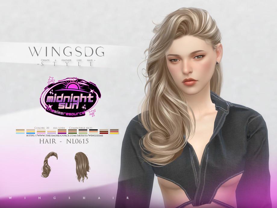 Прическа "Long curly hair"