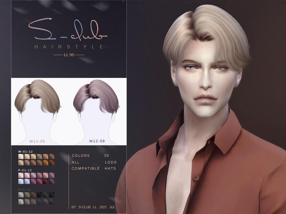 Прическа "middle parting hair for male"