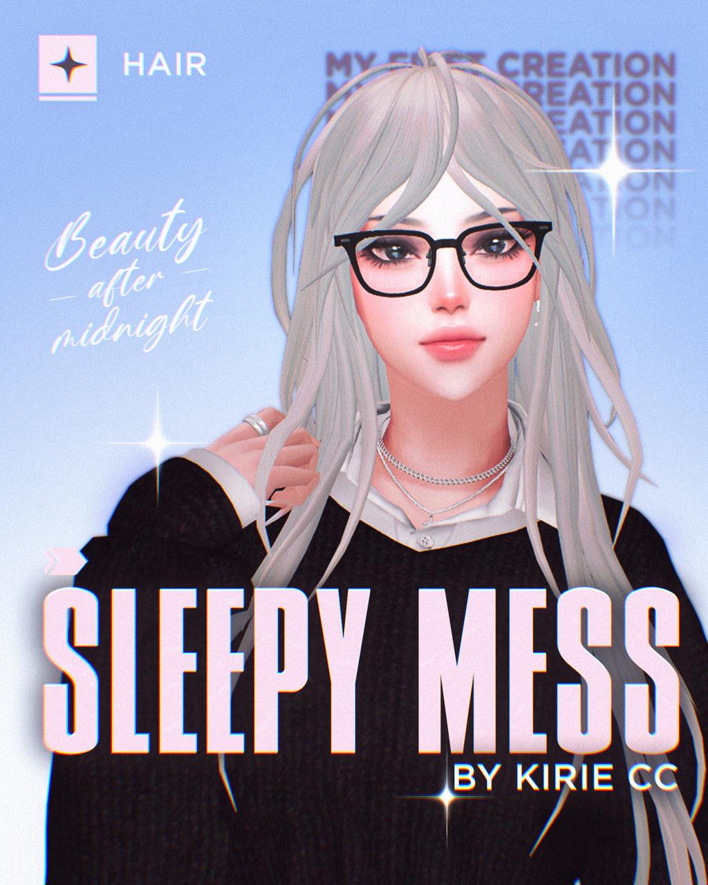 ✦ ПРИЧЁСКА SLEEPY MESS ✦