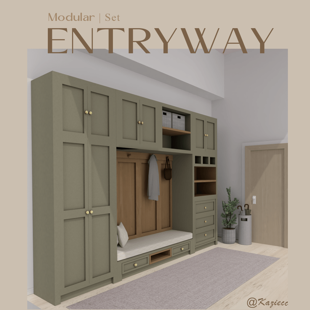 Прихожая "Modular Entryway Set"
