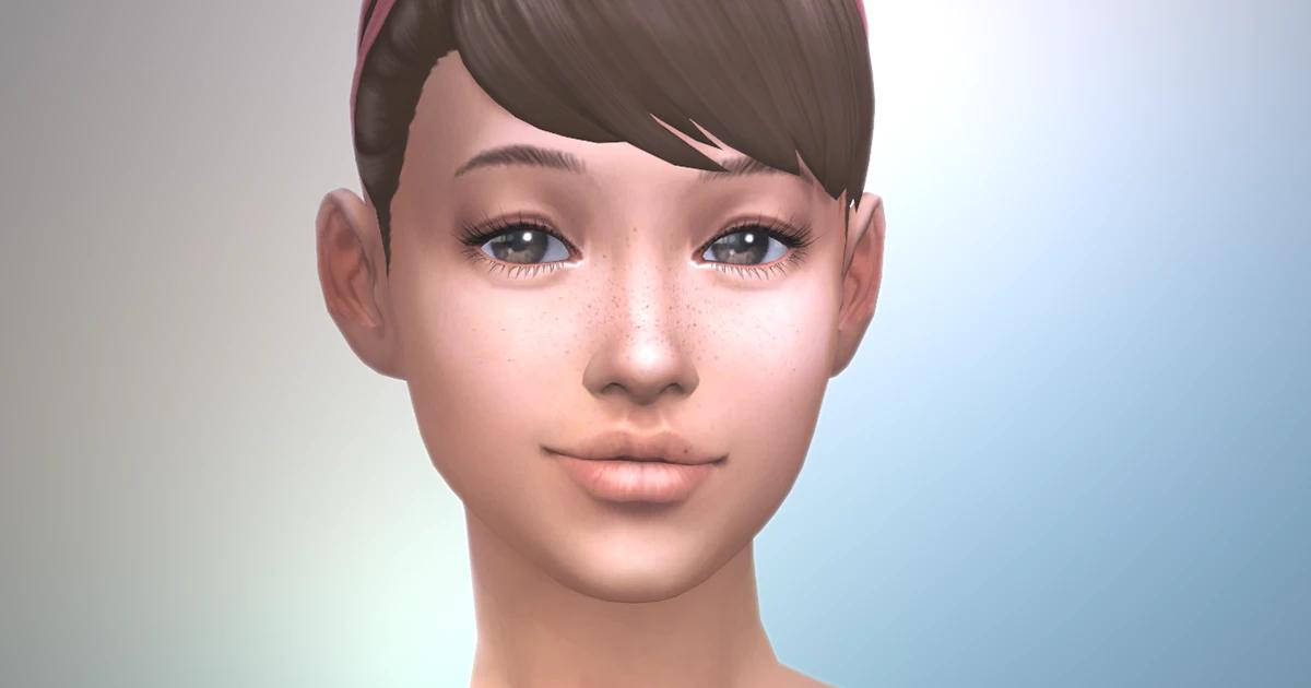 Ресницы для симочек и симов "3D Lashes Update August 2024"