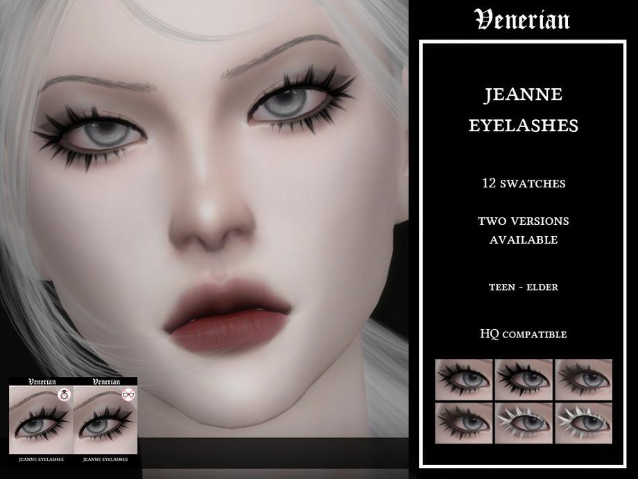 Ресницы для симочек "Jeanne 3D Eyelashes"