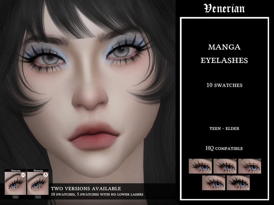 Ресницы для симочек "Manga 3D Eyelashes"