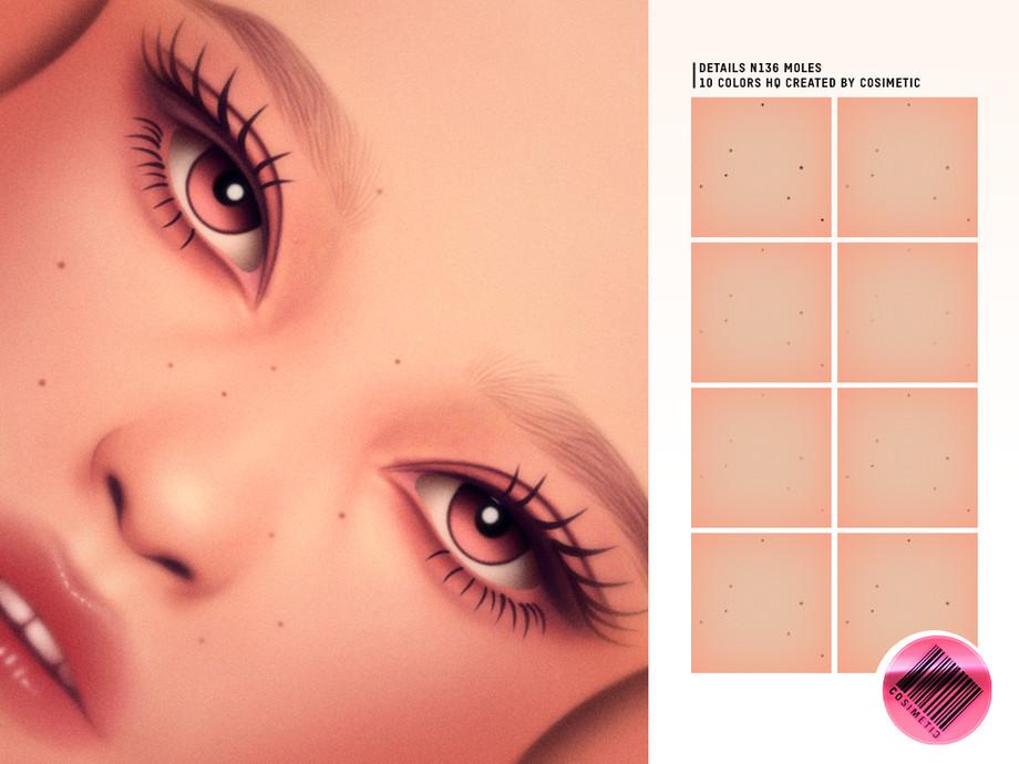 Родинки для лица "Bare Soft Moles"