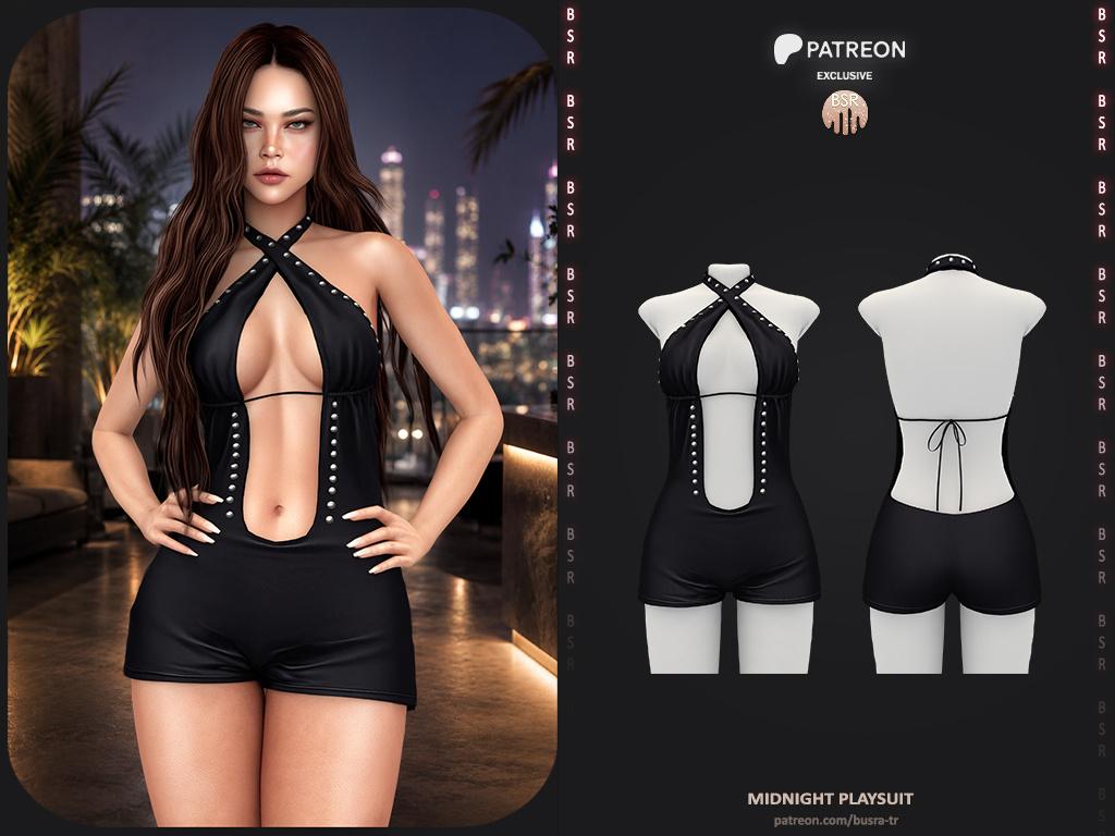 Ромпер для симочек "Midnight Playsuit"