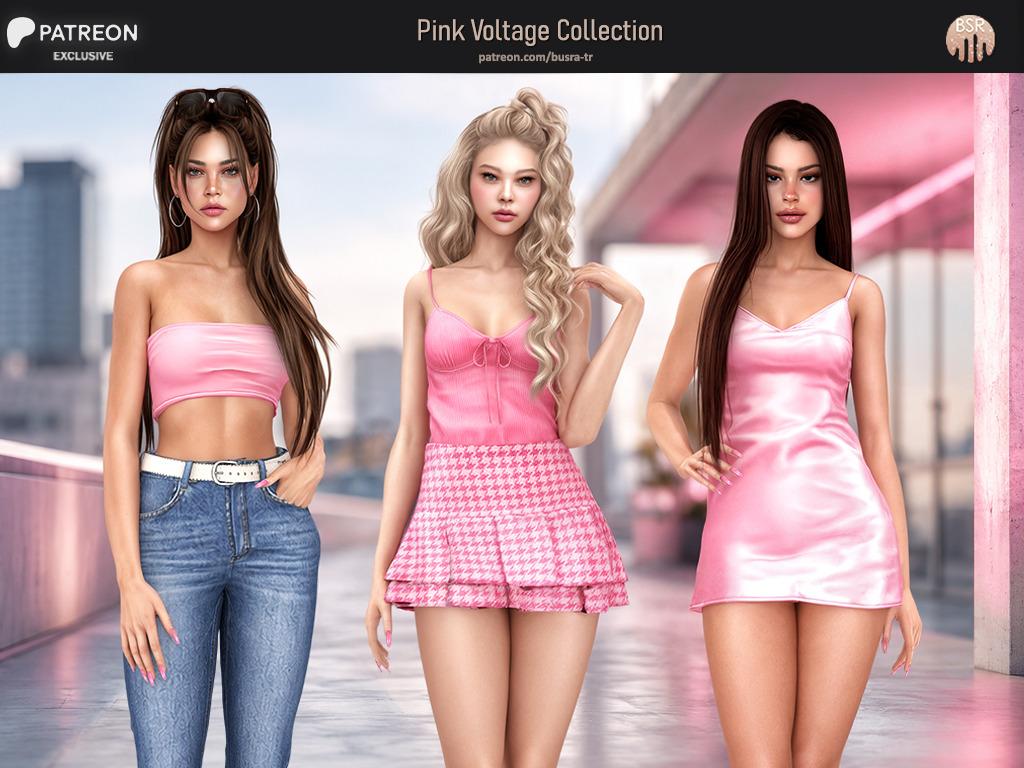 Розовая мини-коллекция "Pink Voltage Collection"