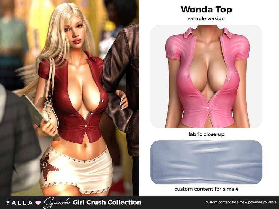 Рубашка для симочек "Wonda Top"