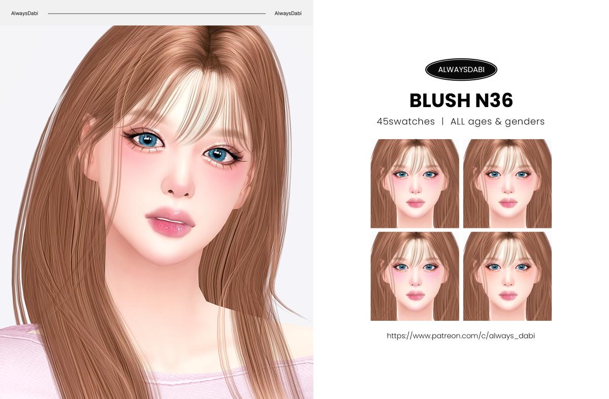 Румяна "Blush N36"