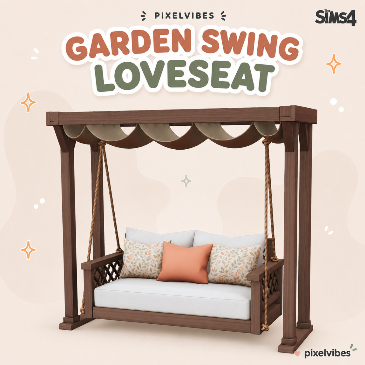 Садовые качели "Garden Swing Loveseat"