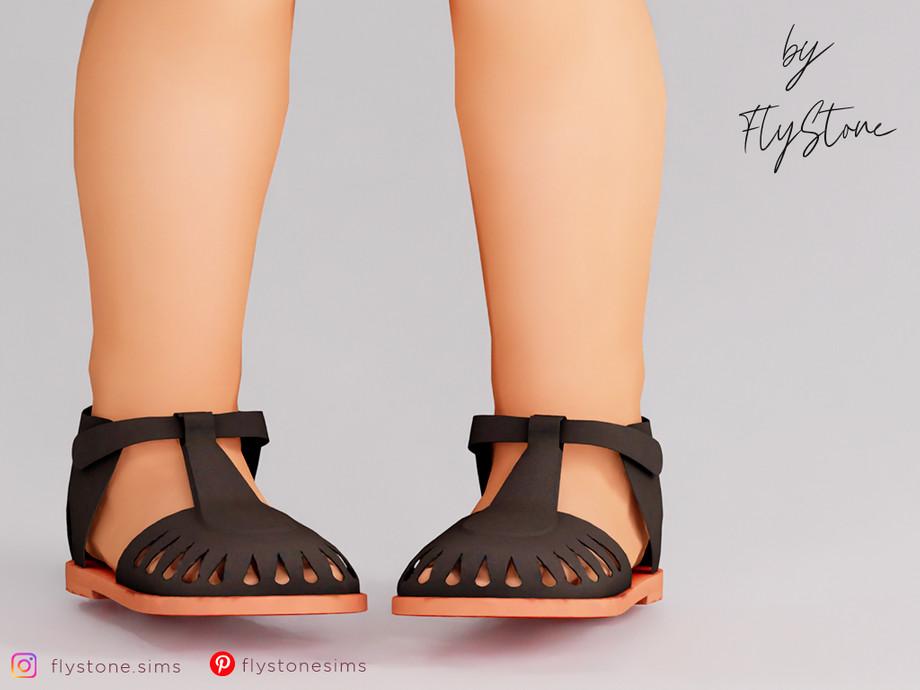 Сандалии для малышек "Toddler Closed Leather Sandals"