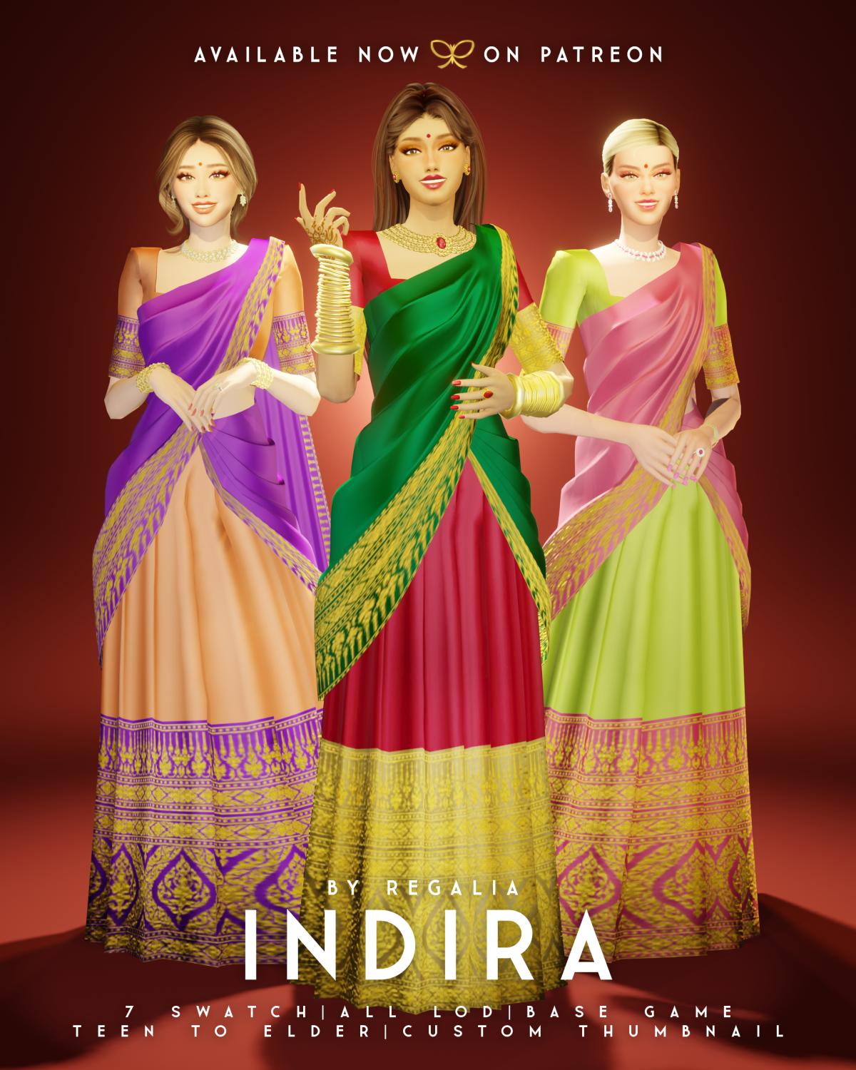 Сари для симочек "INDIRA SAREE"