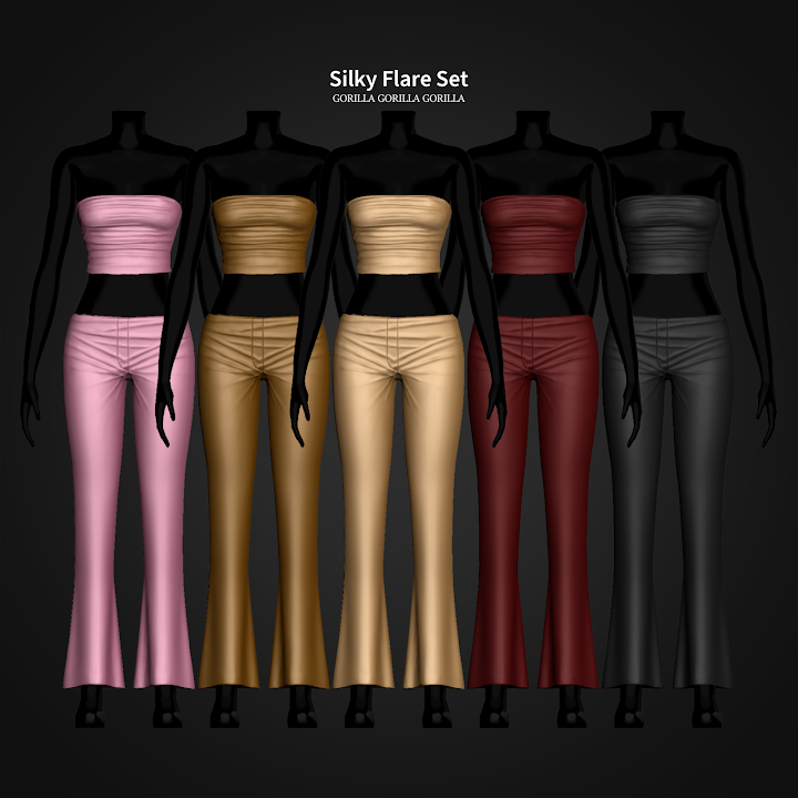 Шелковый сет для симочек "Silky Flare Set"