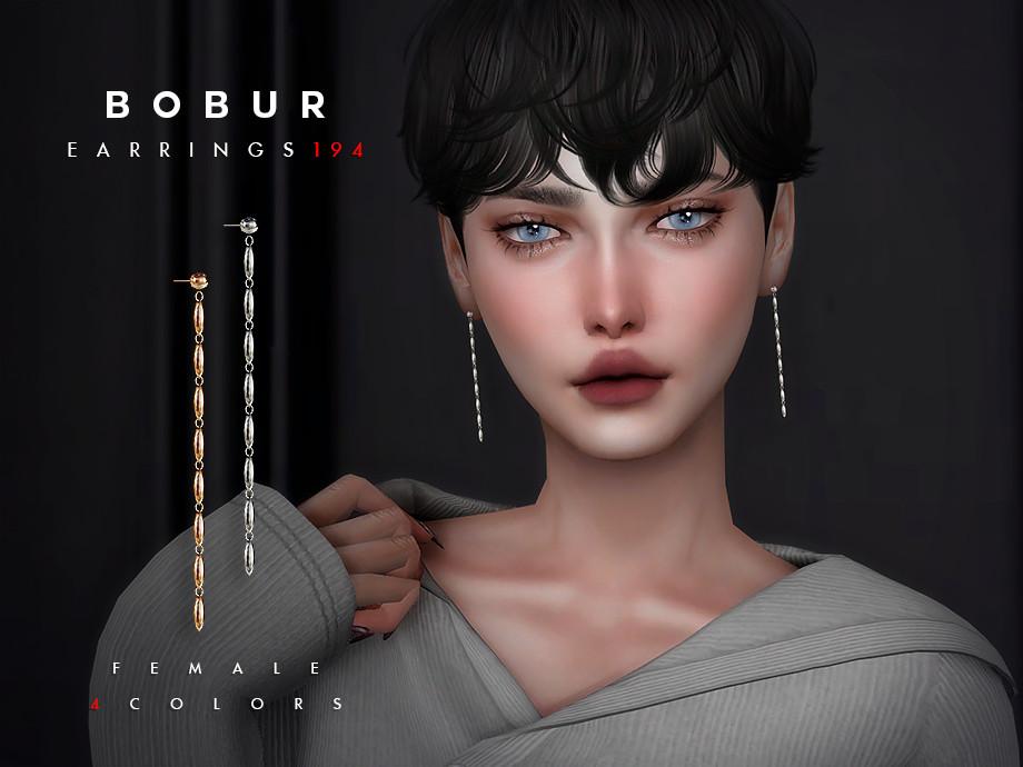Серьги для симочек "Dangling Drop Earrings"
