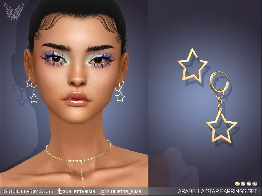Серьги для женщин и девочек "Arabella Star Earrings Set"