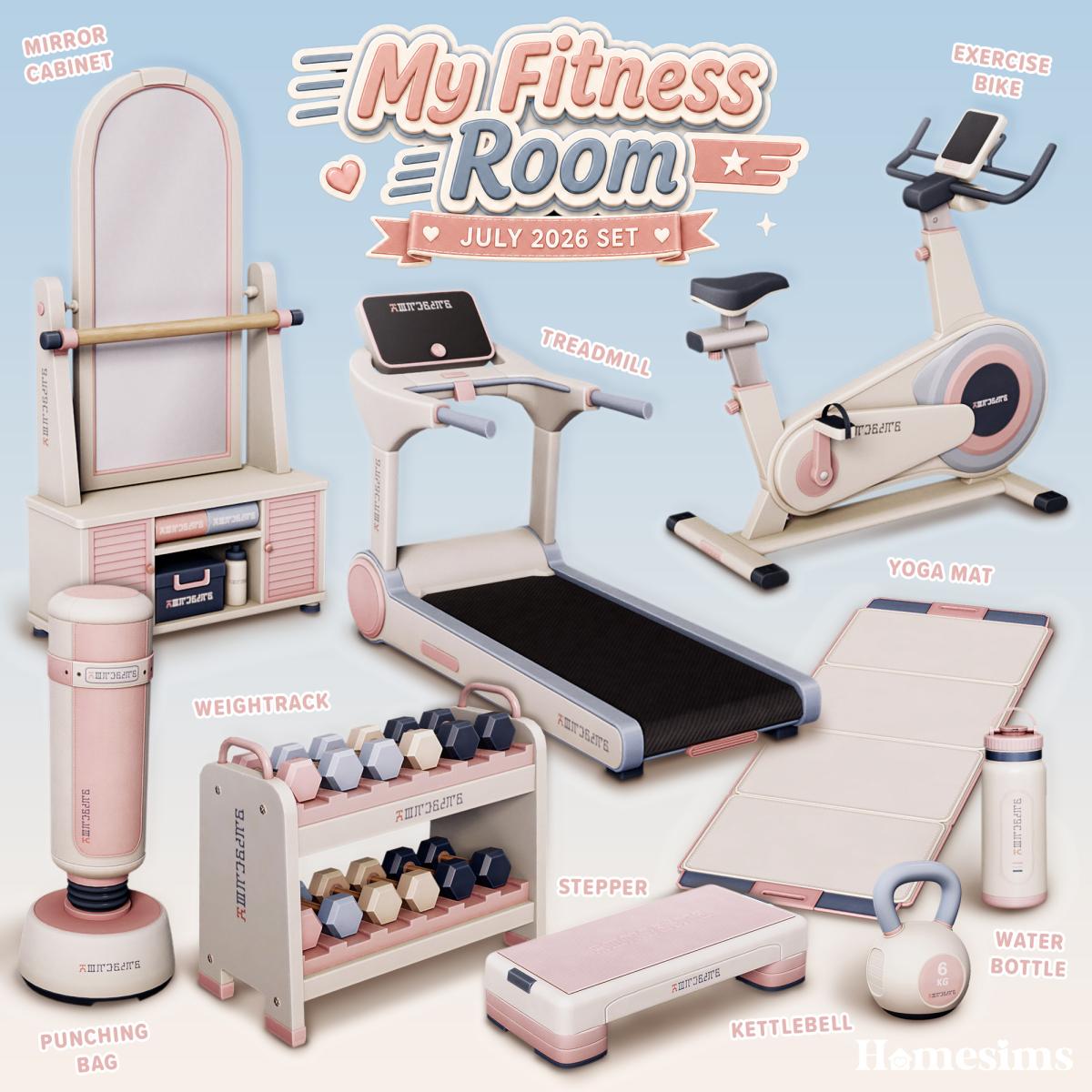 Сет для фитнес-зала "My Fitness Room"