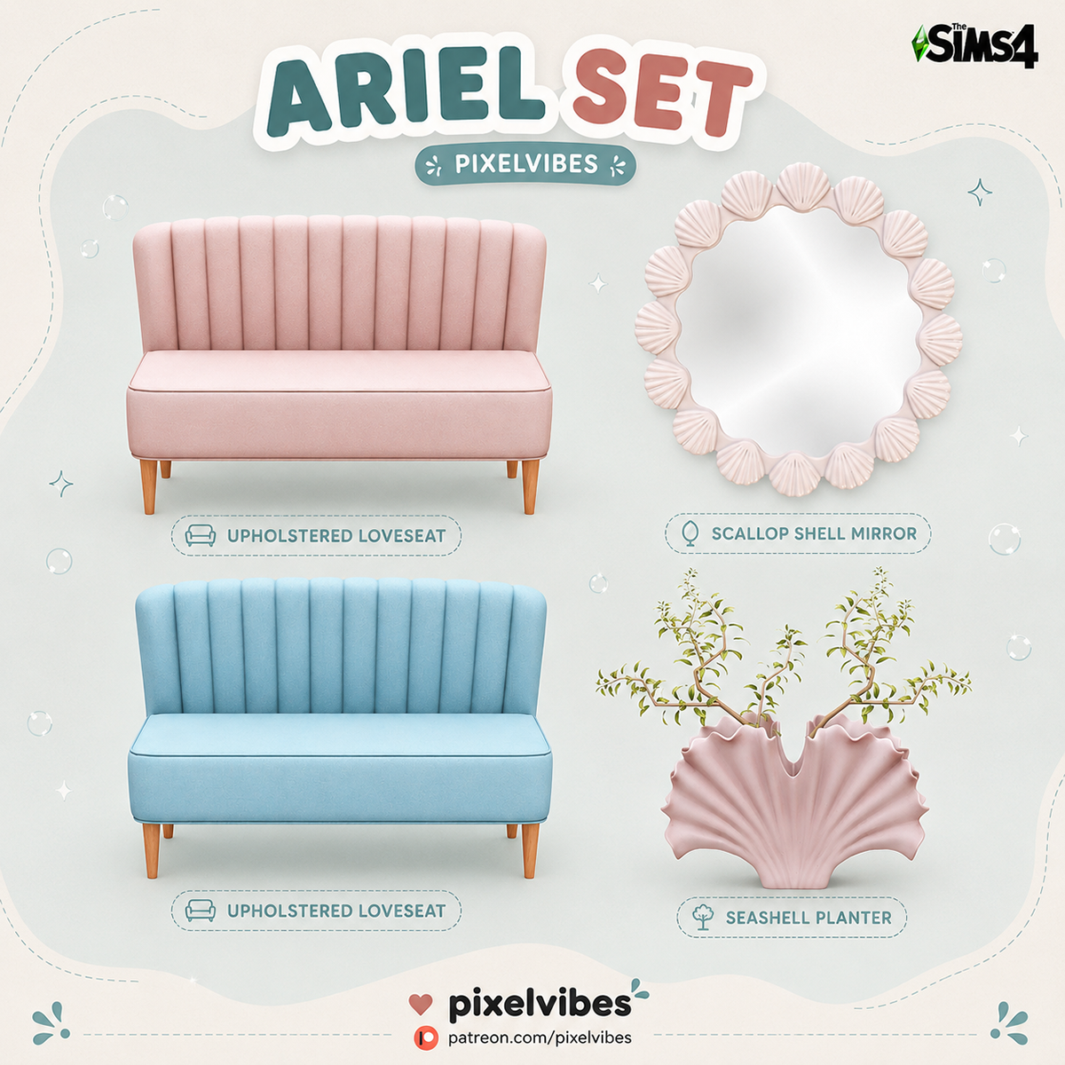 Сет для гостиной "Ariel"