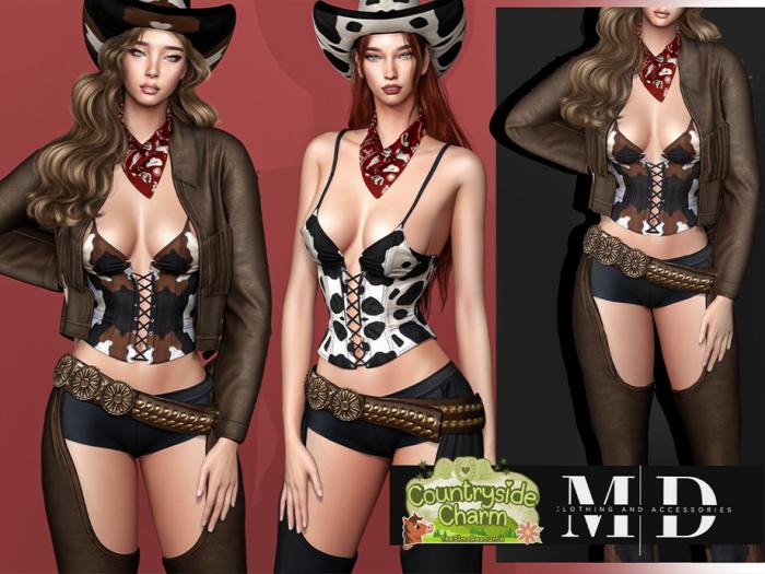 Сет для ковбойши "Desert Rose Collection"