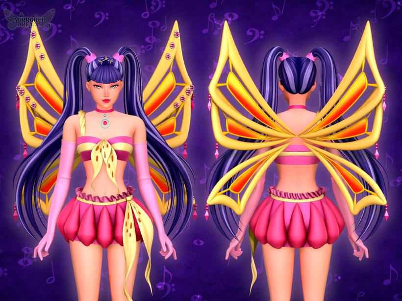 Сет для Музы Винкс "Musa Outfit Enchantix"