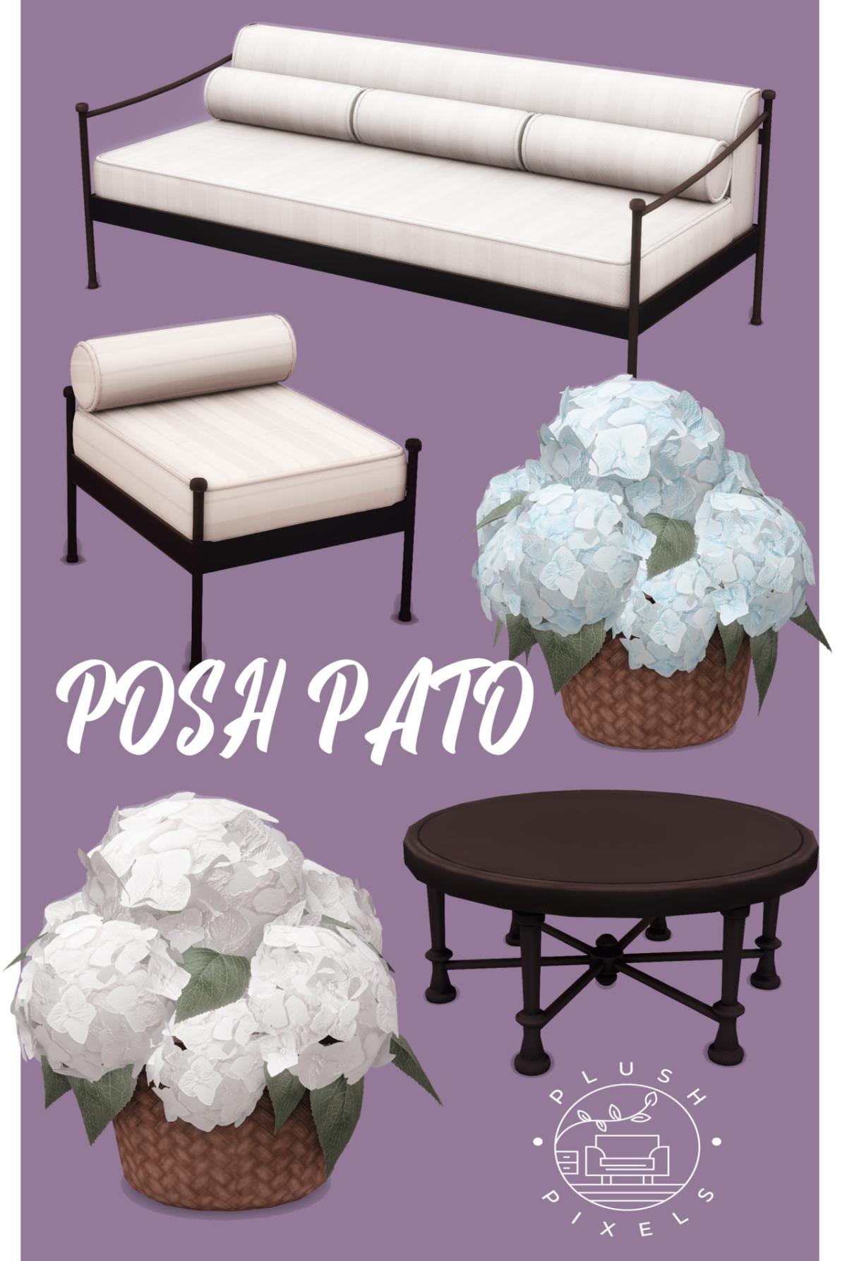 Сет для патио "Posh Patio"