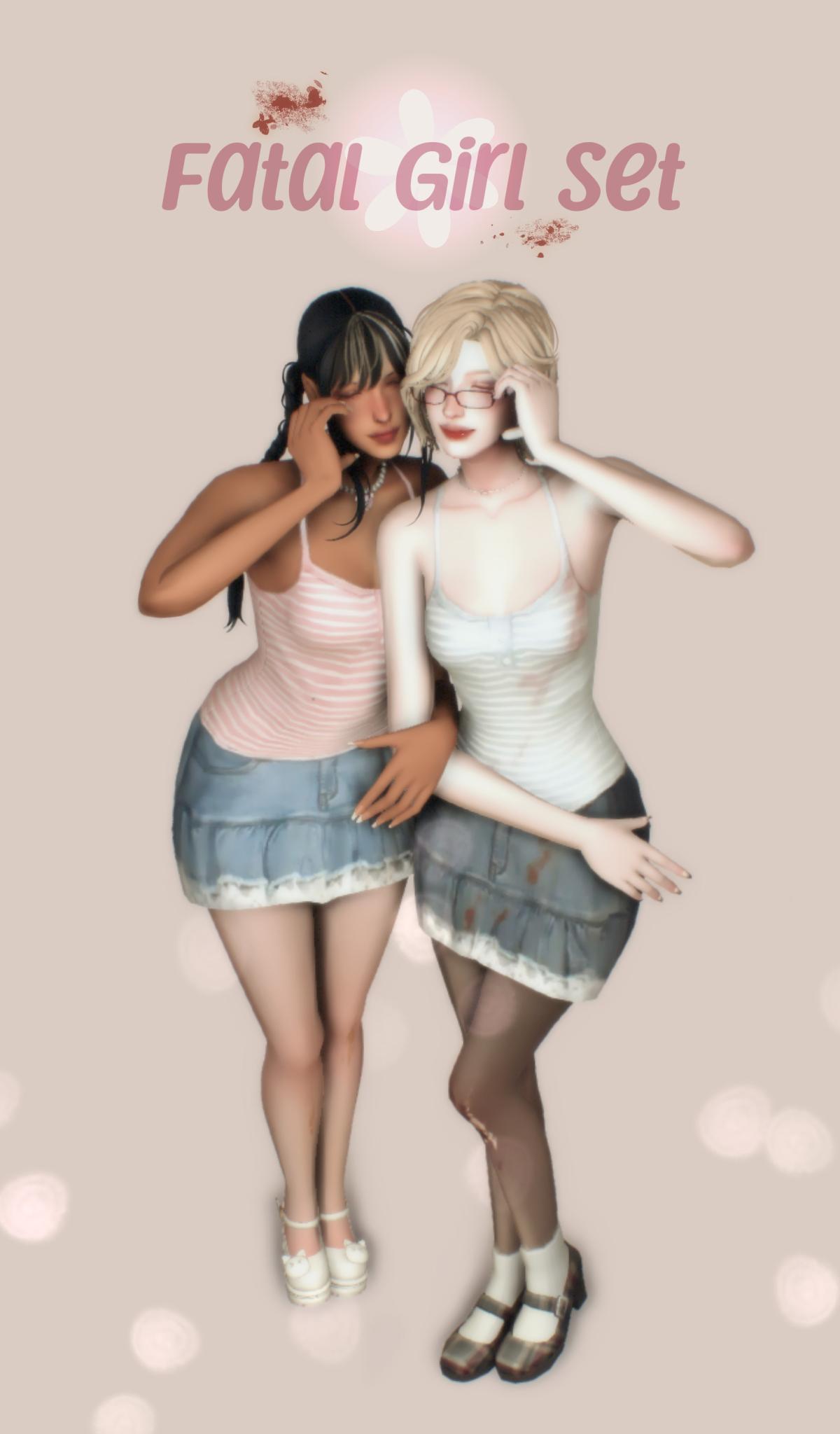Сет для роковой девчонки "Fatal Girl Set"