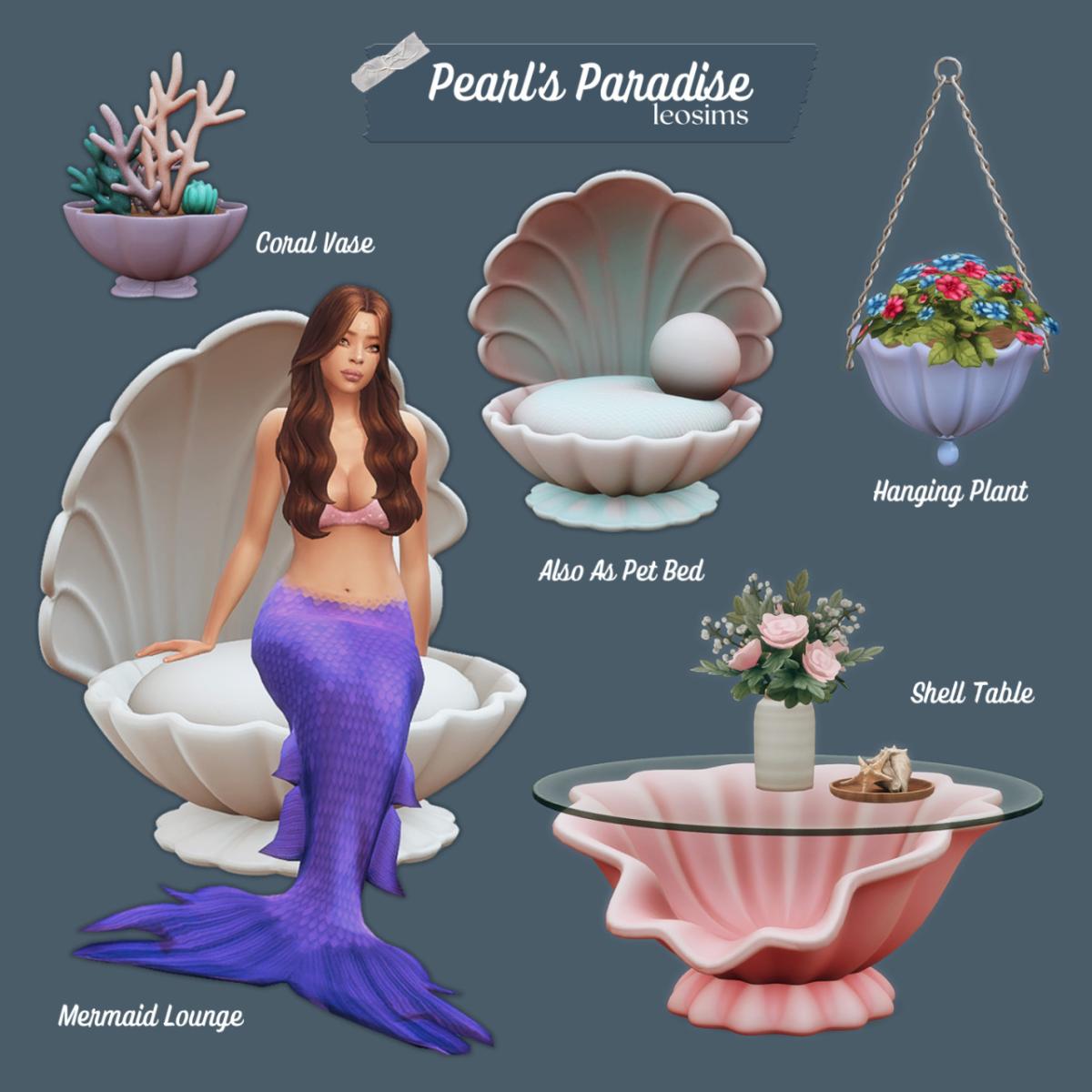 Сет для русалок "Pearl’s Paradise"