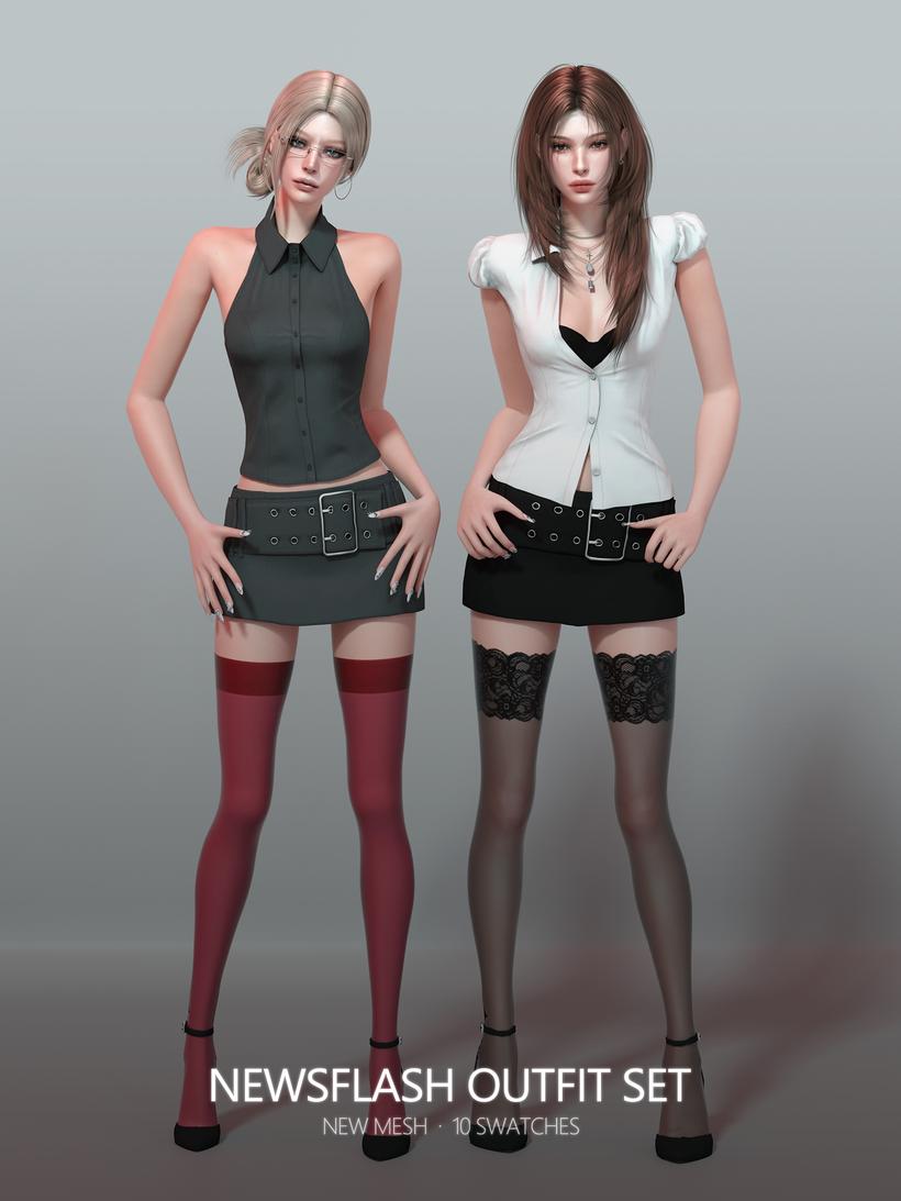 Сет для симочек "Newsflash Outfit Set"