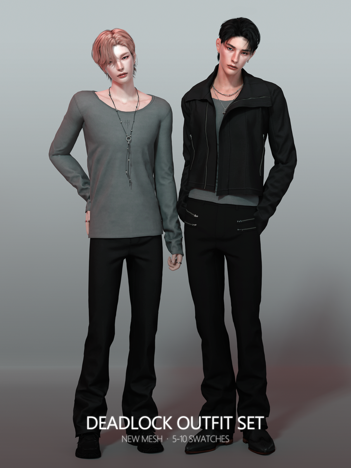 Сет для симов "Deadlock Outfit Set"