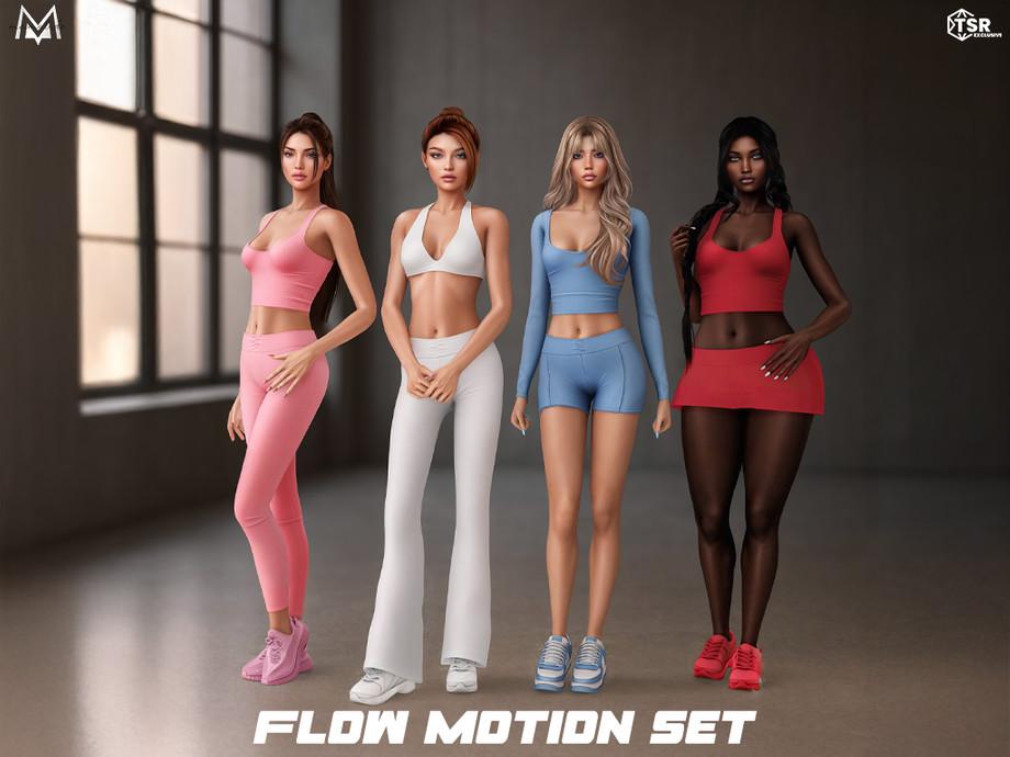Сет для занятий спортом "Flow Motion Clothes Set"