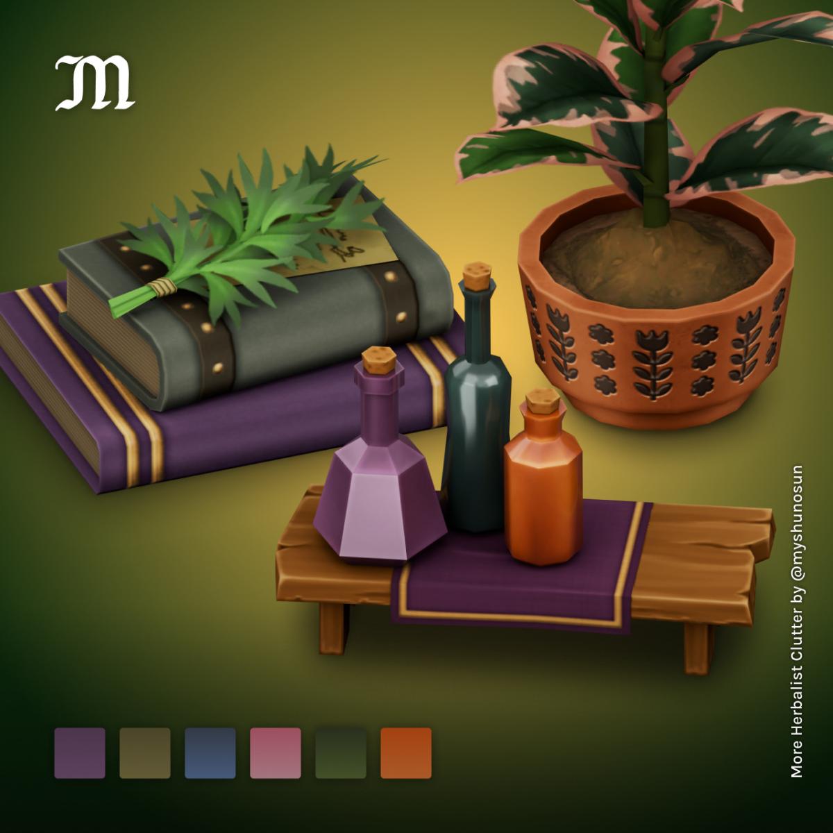 Сет для травника "More Herbalist Clutter"