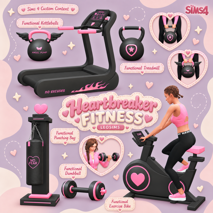 Сет для тренировок "Heartbreaker Fitness"