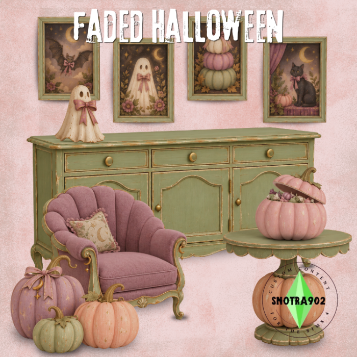 Сет для уютного Хэллоуина "Faded Halloween"