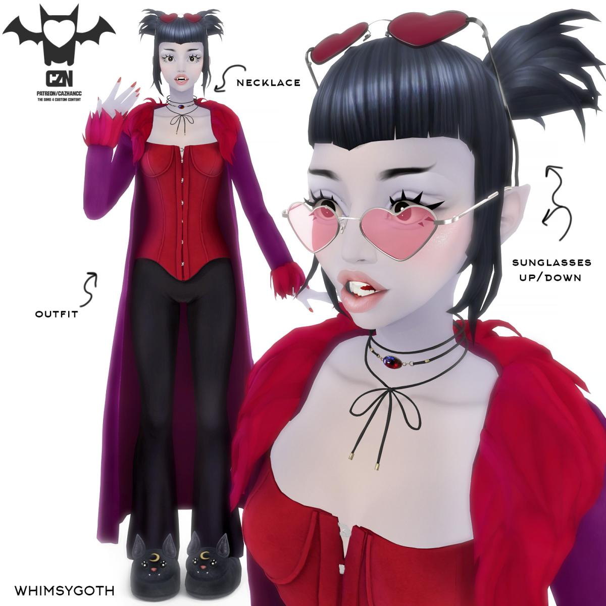 Сет для вампирши "WHIMSYGOTH"