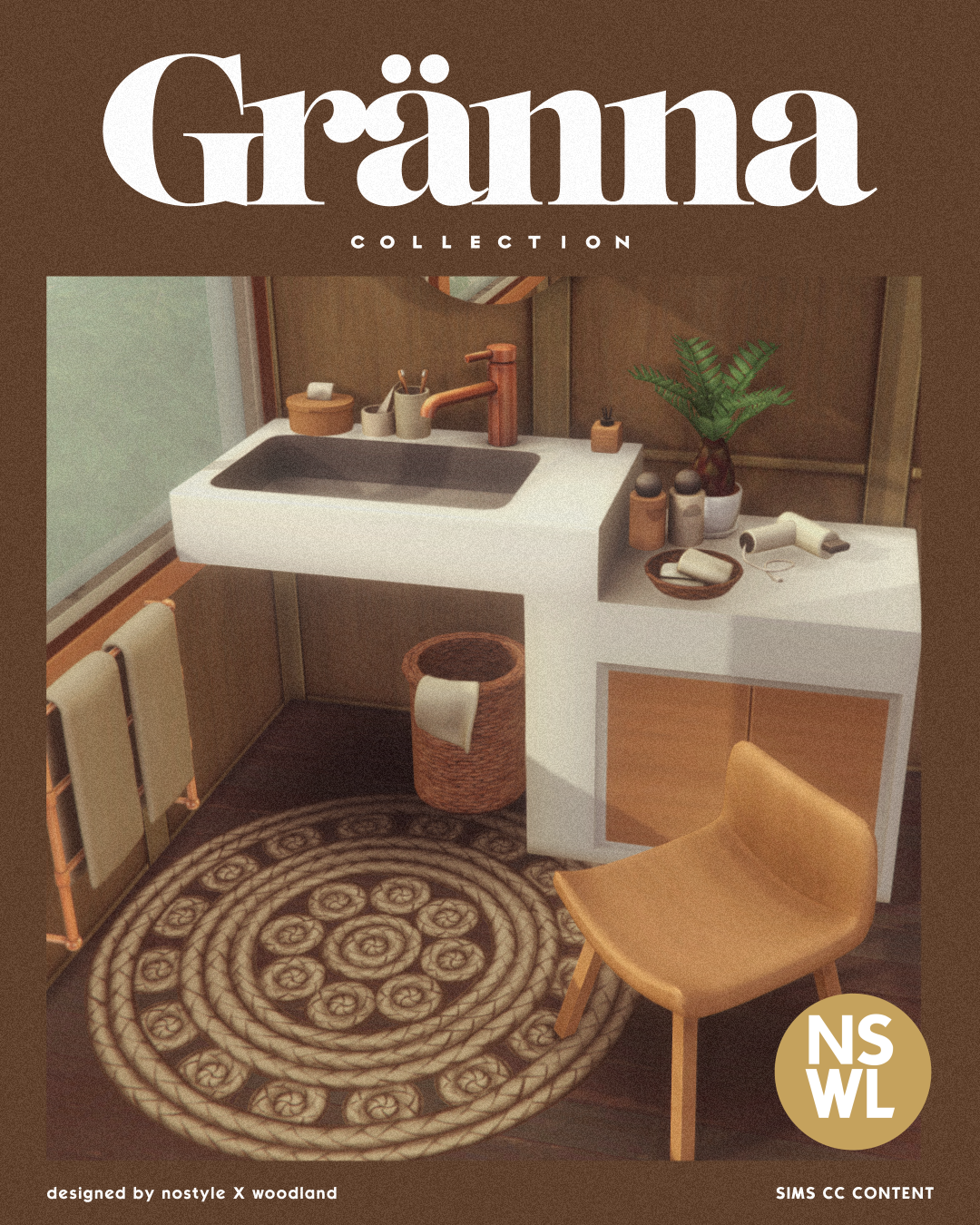 Сет для уборной "Granna Collection"