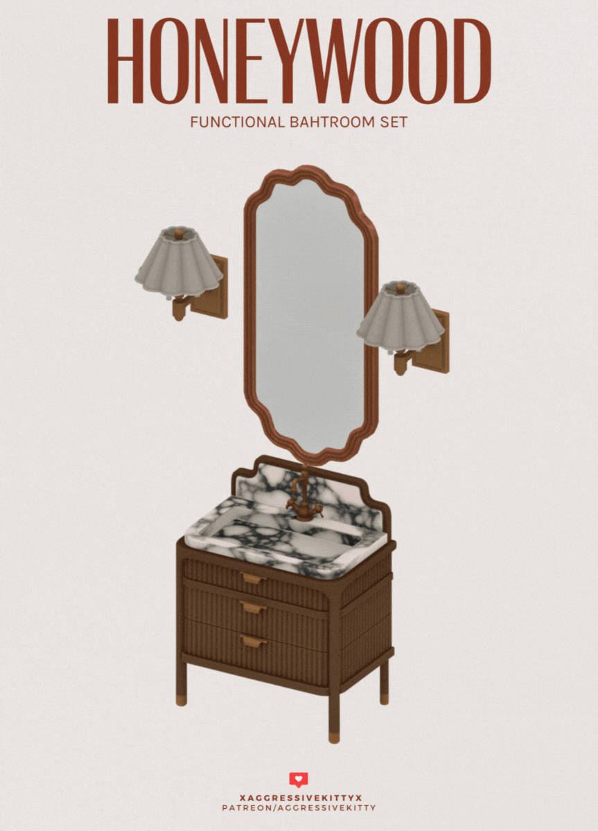 Сет для ванной "HONEYWOOD BATHROOM"