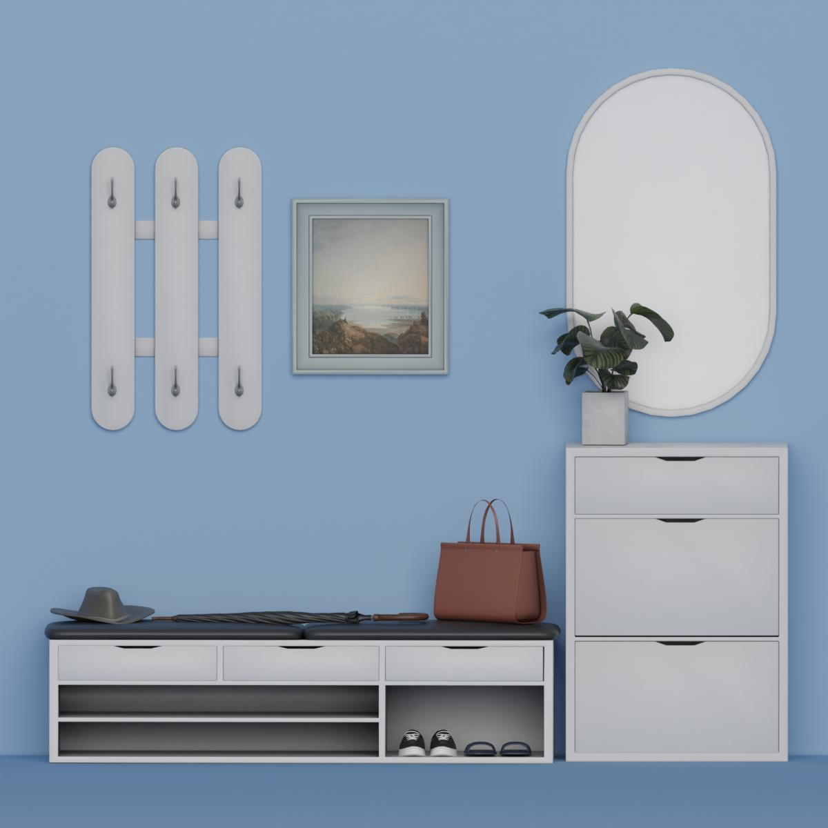 Сет для холла "Ivory Hallway Set"