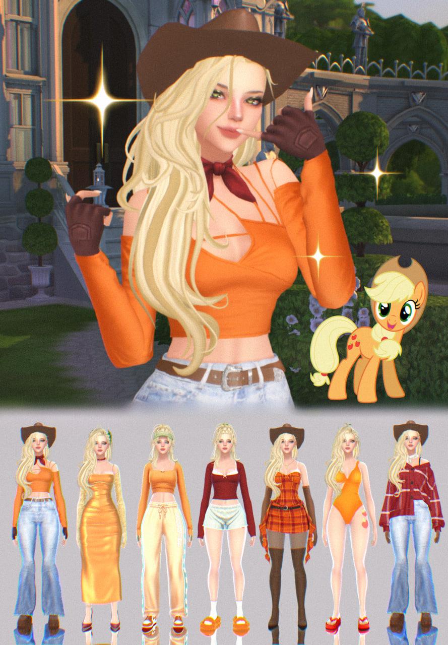 Сим Applejack ❤︎ My Little Pony