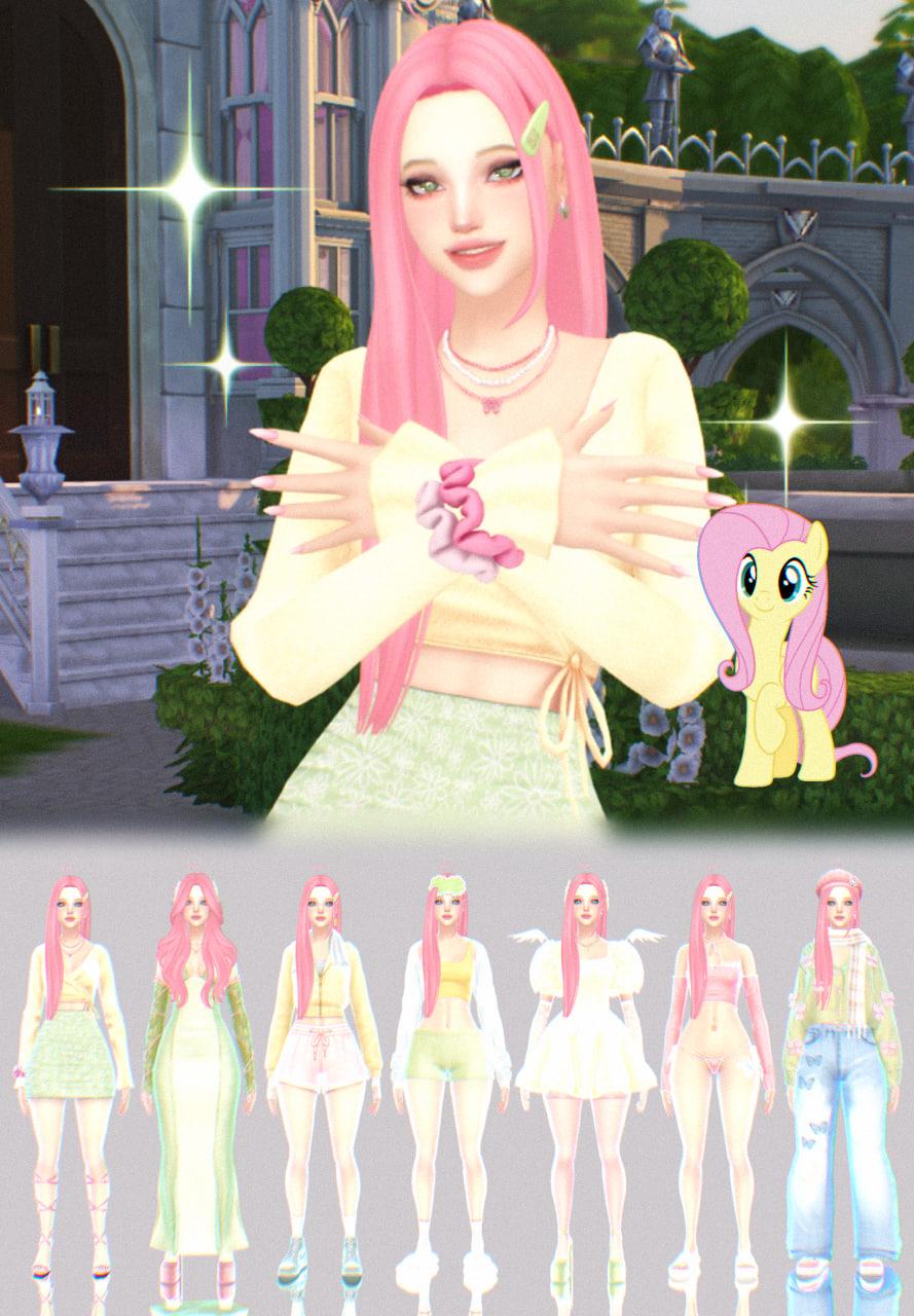 Сим Fluttershy ❤︎ My Little Pony