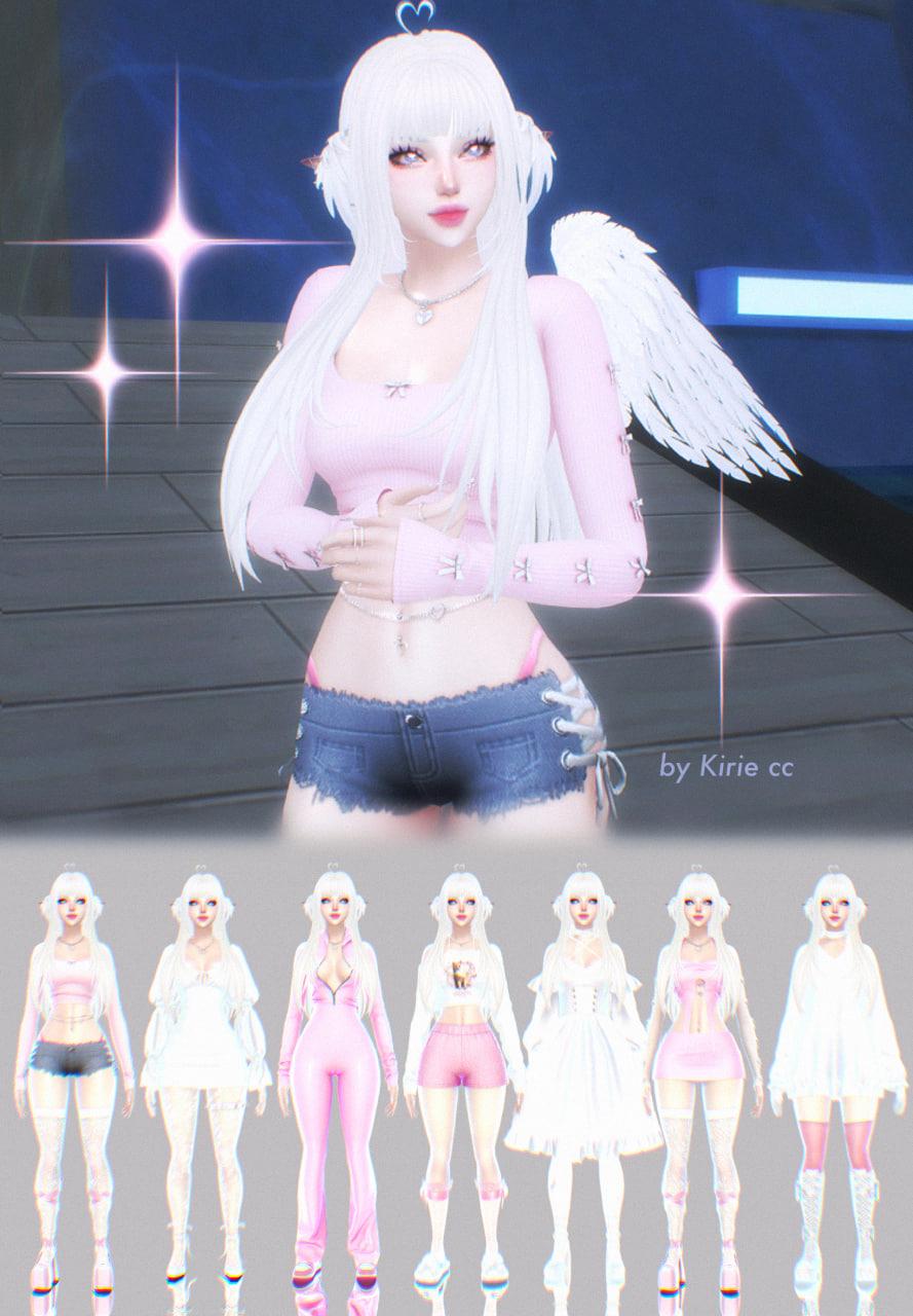 Сим Y2K эстетики ❤︎ Angel Core