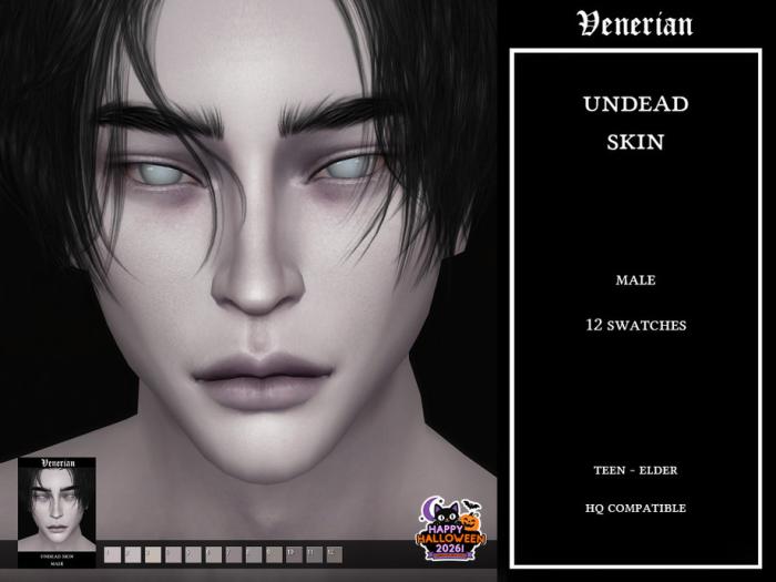 Скин живого мертвеца "Undead Skin Male"