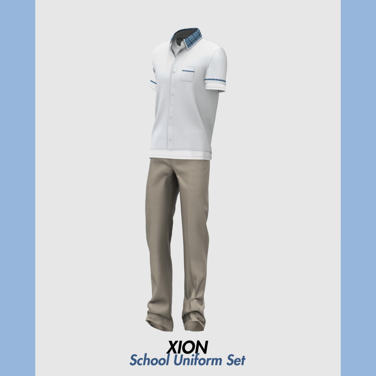 Школьная форма для симов "School uniform set"
