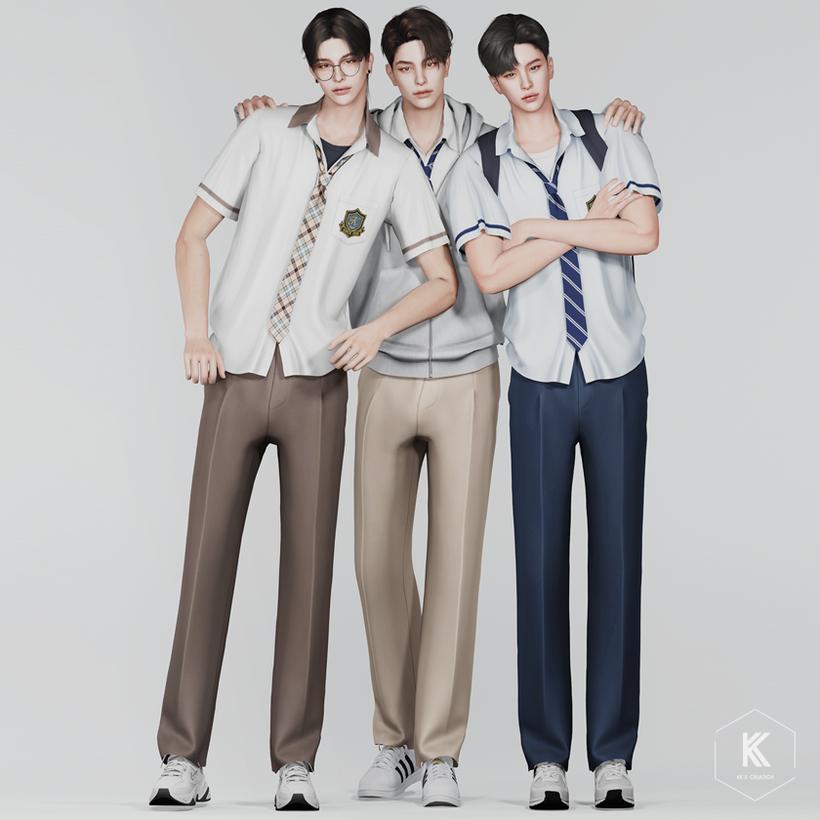 Школьная форма для симов "School uniform set"