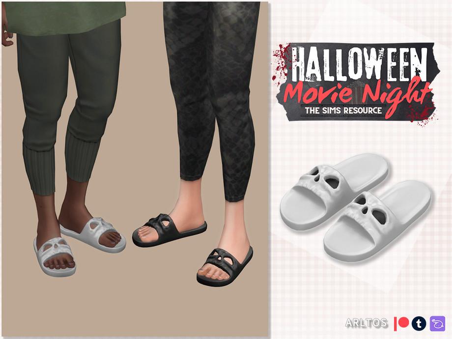 Шлепанцы для мужчин, женщин и детей "Horror slippers"
