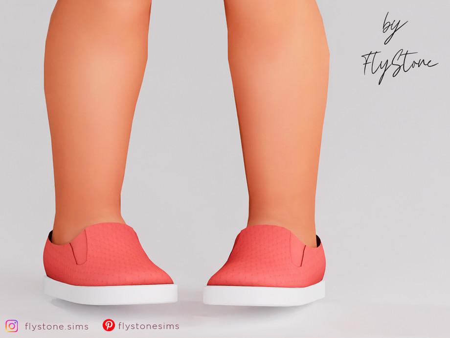 Слипоны для тоддлеров "Toddler Woven Leather SlipOns"
