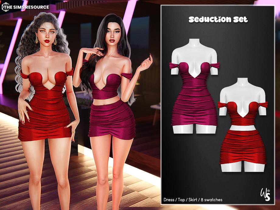 Соблазнительный сет для симочек "Seduction Clothing Set"