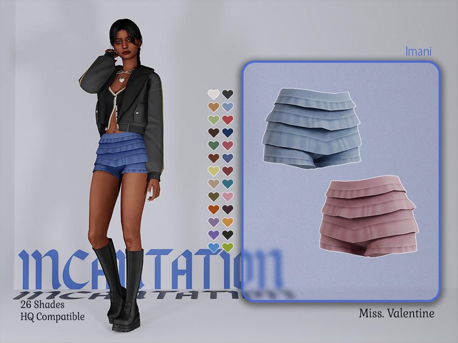 Шорты для симочек "Imani ruffle shorts"