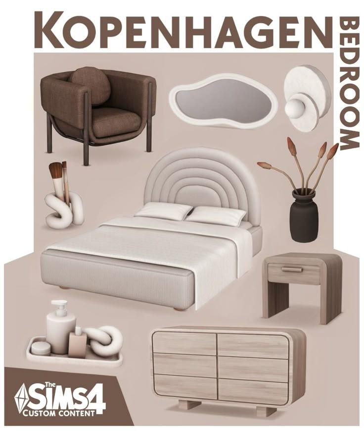 Спальня "Kopenhagen bedroom"