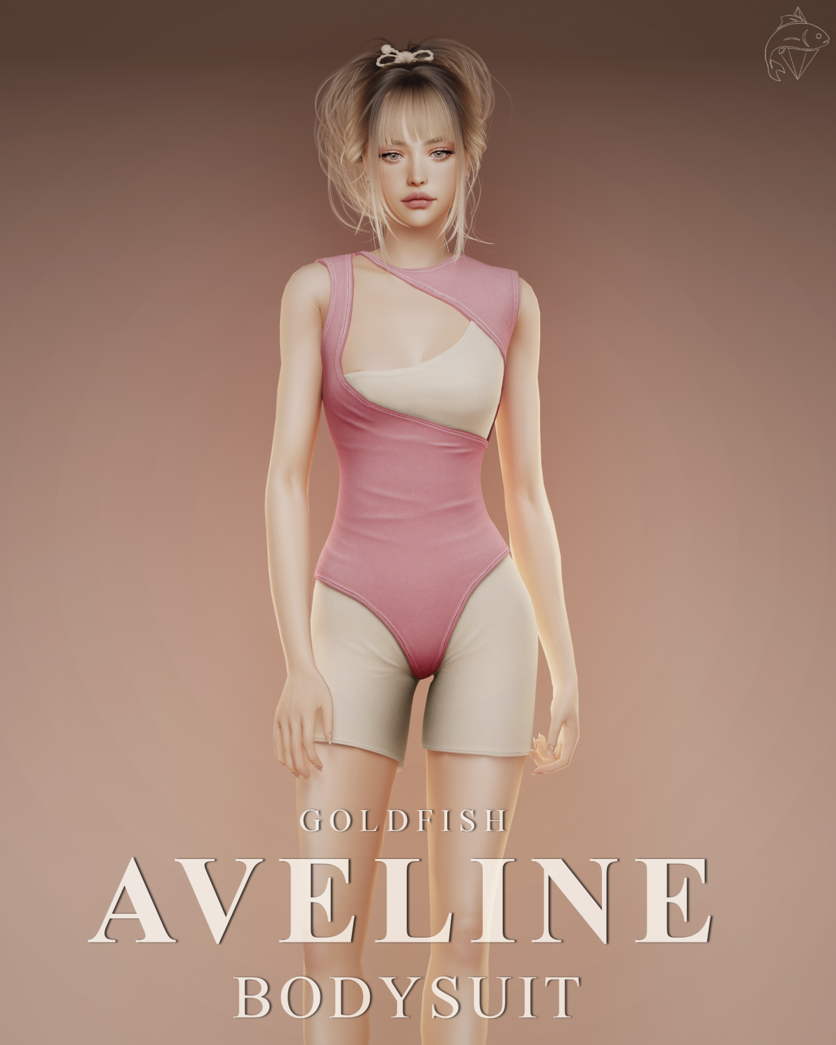 Спортивный наряд для симочек "Aveline Bodysuit"