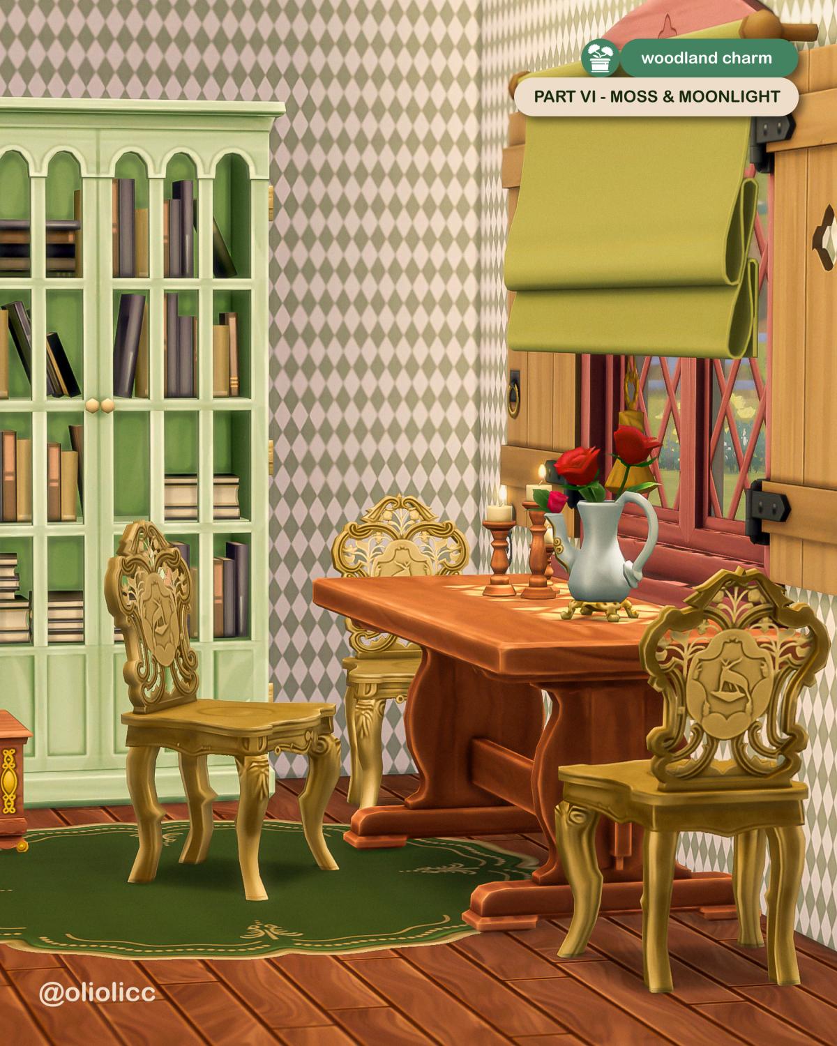 Столовая "Woodland Charm: Part VI – Moss & Moonlight"