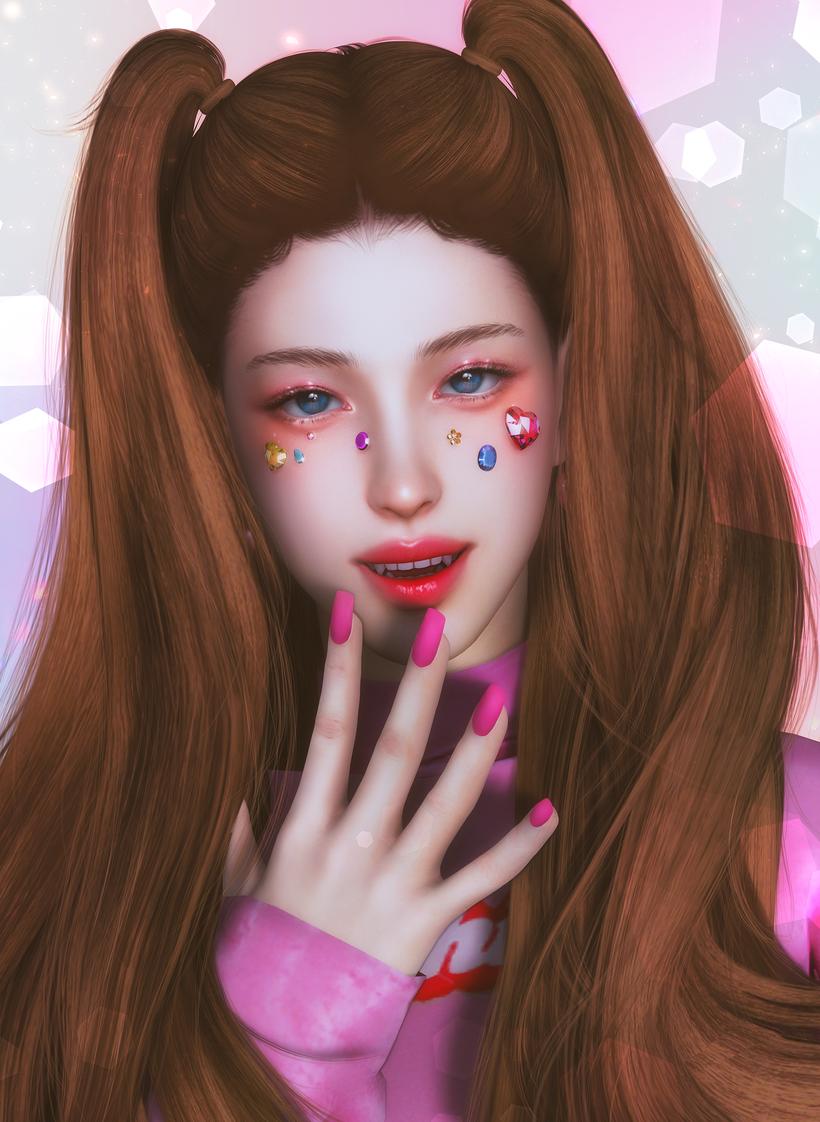 Стразы для лица "Jewel Sticker Acc"