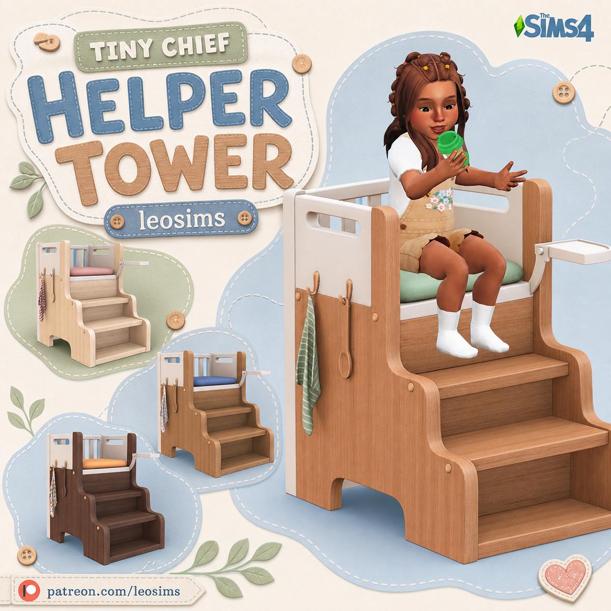 Стульчик для кормления "Tiny Chief Helper Tower"